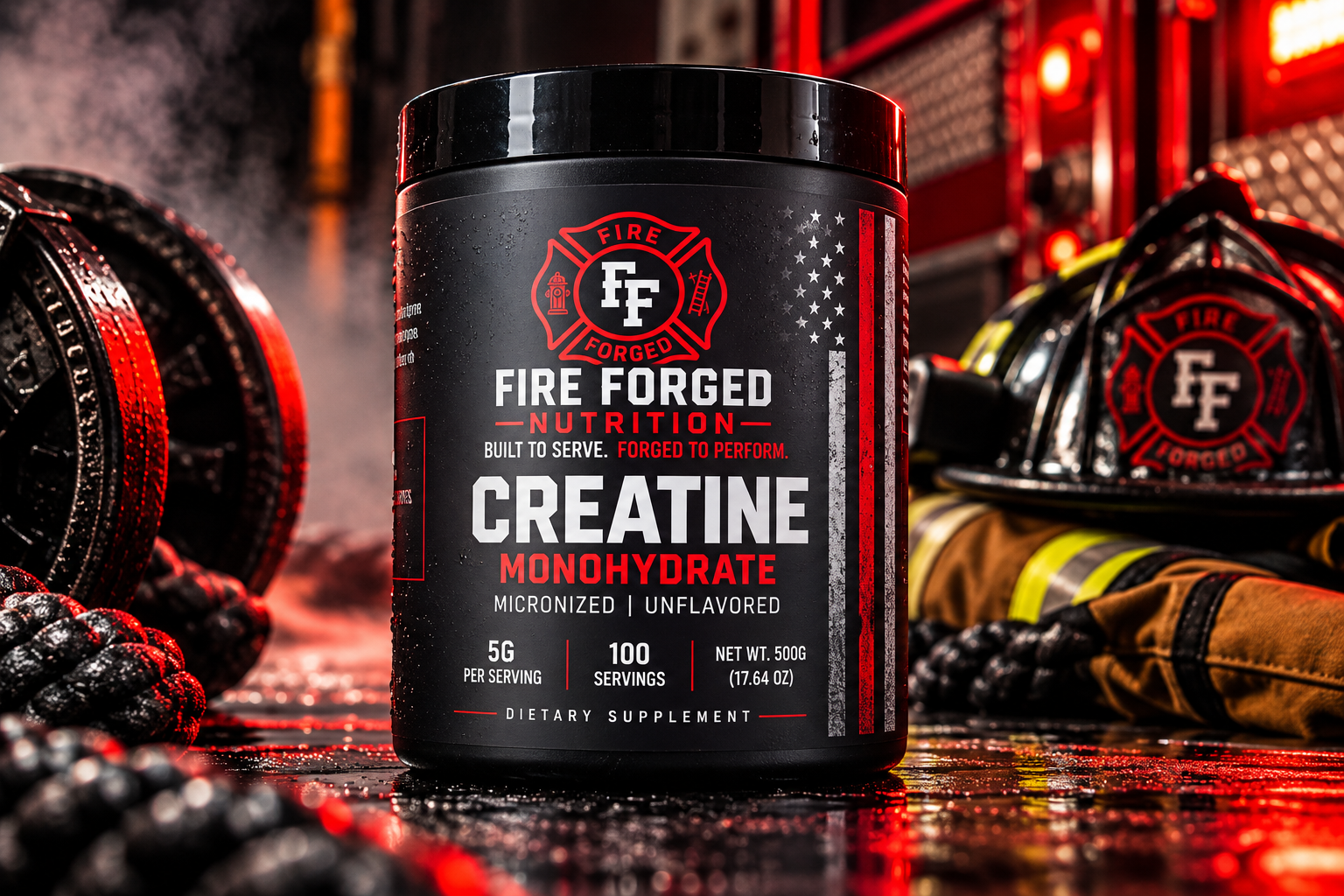 Fire Forged Nutrition Micronized Creatine Monohydrate